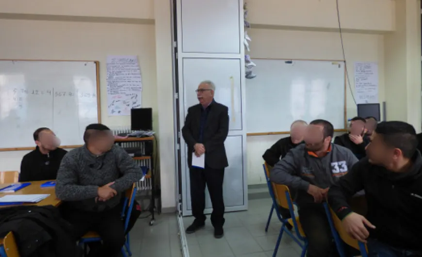 Συνάντηση του Υπουργού Κ. Γαβρόγλου με μαθητές του Σχολείου Δεύτερης Ευκαιρίας στο Κατάστημα Κράτησης Διαβατών