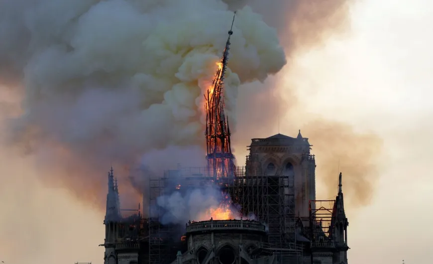 notre dam fire