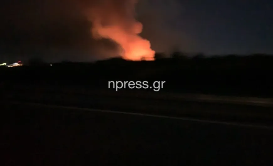 Κόρινθος, πυρκαγιά