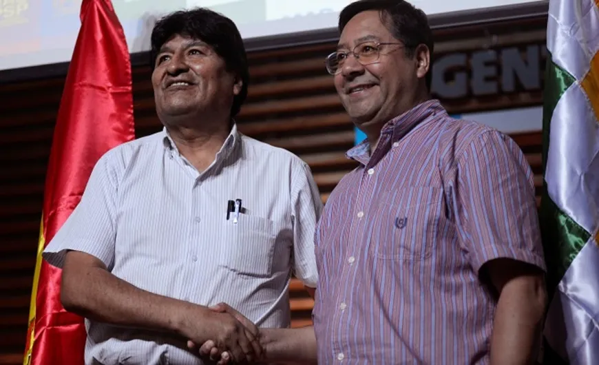 evo morales luis arce
