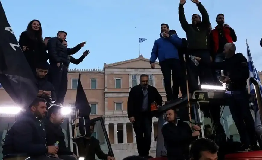 Αγρότες στο Σύνταγμα