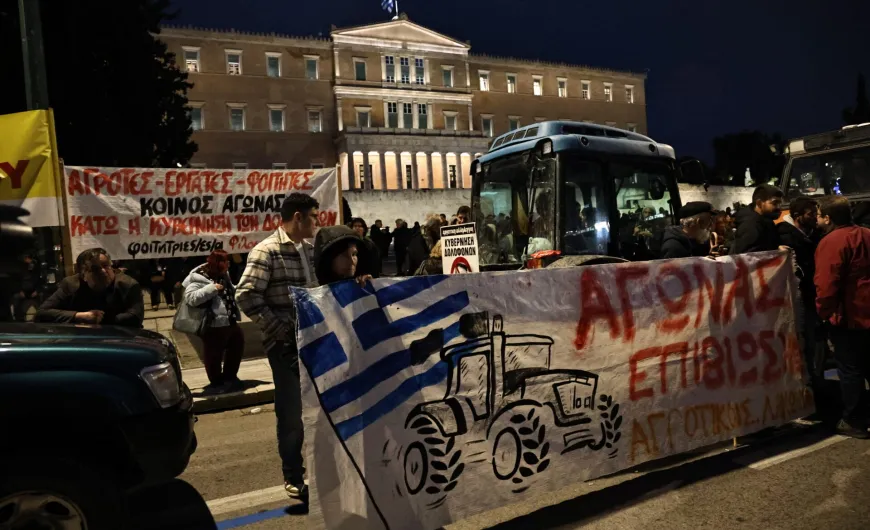 Αγρότες στο Σύνταγμα