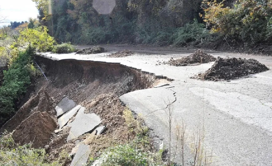 Κατολίσθηση στα Τζουμέρκα