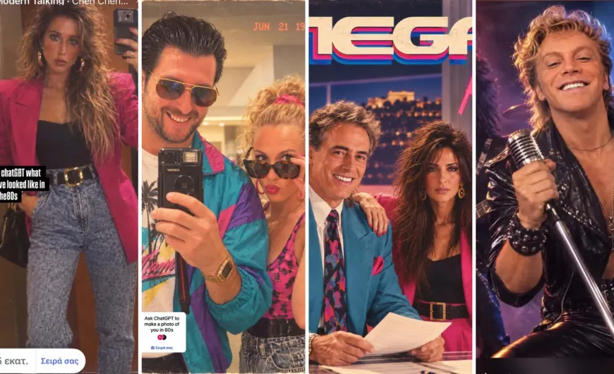 Το νέο viral trend στο Instagram με τα 80s φίλτρα