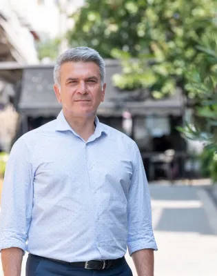 Ο δήμαρχος Νέας Ιωνίας, Παναγιώτης Μανούρης