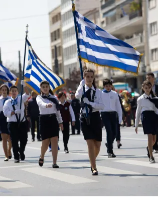 Μαθητική παρέλαση στην Αθήνα