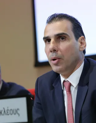 Ο υφυπουργός Υγείας, Μάριος Θεμιστοκλέους