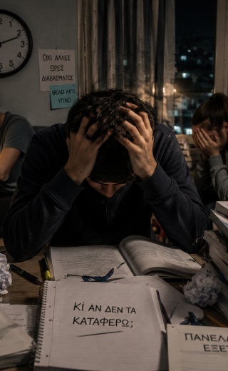 πανελλαδικες και μαθητές σε απόγνωση