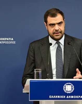 Ο κυβερνητικός εκπρόσωπος Παύλος Μαρινάκης