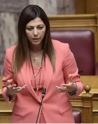 Η Υπουργός Παιδείας, Σοφία Ζαχαράκη