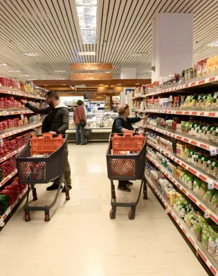 ψώνια από το σούπερ μάρκετ με Market Pass