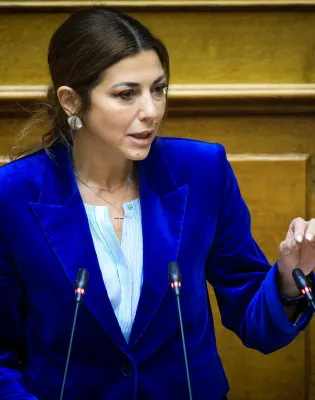 Η Υπουργός Παιδείας, Σοφία Ζαχαράκη