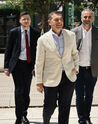 Ο Αλέξης Τσίπρας στον Άρειο Πάγο για την ιδρυτική διακήρυξη της ΕΛΑΣ