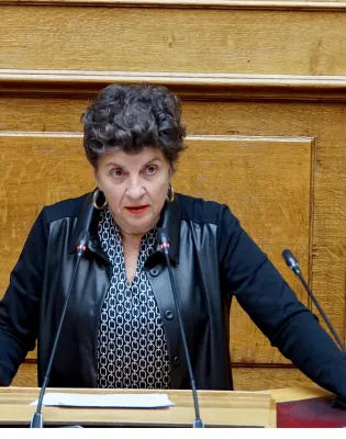 Η ανεξάρτητη βουλευτής Κυριακή Μάλαμα