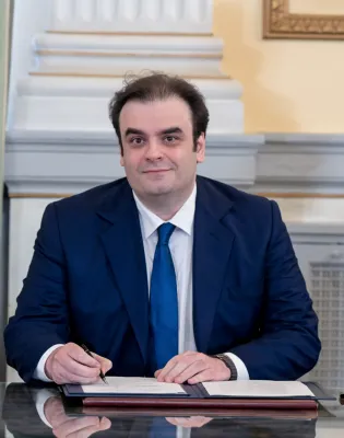Ο υπουργός Εθνικής Οικονομίας και Οικονομικών Κυριάκος Πιερρακάκης 