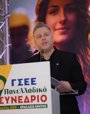 ο Πρόεδρος της ΟΙΕΛΕ, Γιώργος Χριστόπουλος