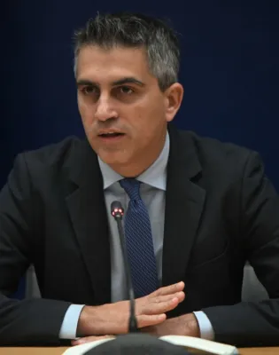 Ο υπουργός Υποδομών Χρήστος Δήμας