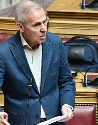 Ο υφυπουργός Εθνικής Άμυνας Θανάσης Δαβάκης