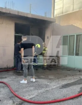 Έκρηξη στα Χανιά Κρήτης σε εργοστάσιο σκαφών