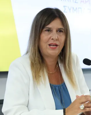 Η τομεάρχης Παιδείας της ΕΛΑΣ Ιωάννα Λαλιώτου