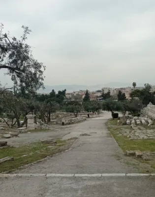 Ναός στην Αρχαία Αγορά