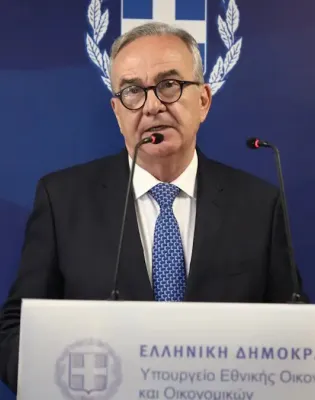 Ο Αναπληρωτής Υπουργός Εθνικής Οικονομίας και Οικονομικών Νίκος Παπαθανάσης