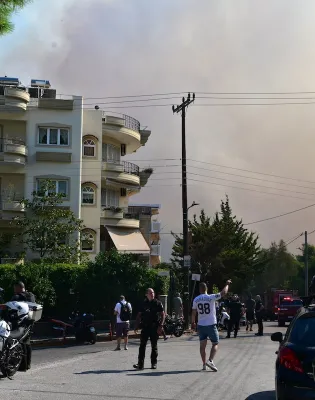 Φωτιά στο Χαιδάρι