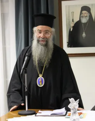 Ο Θεοφιλέστατος Επίσκοπος Μπουκόμπας και Δυτικής Τανζανίας κ. Χρυσόστομος