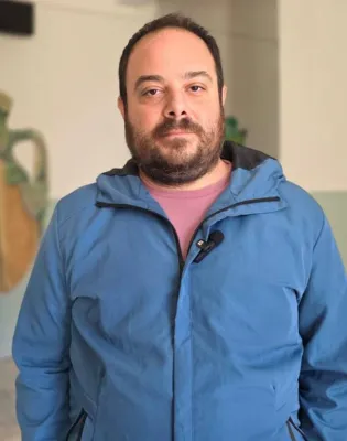 Ο Αντιπρόεδρος της ΕΛΜΕ Πειραιά Χρήστος Βέρρας 