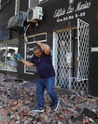 kolombia earthquake