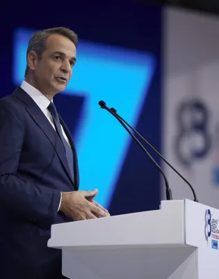 Ο πρωθυπουργός Κυριάκος Μητσοτάκης στη Διεθνή Έκθεση Θεσσαλονίκης