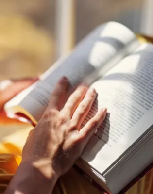 reading book