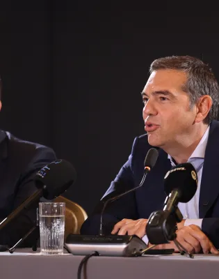 Ο πρόεδρος της ΕΛΑΣ Αλέξης Τσίπρας