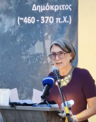 Η Πρύτανης στο Δημοκρίτειο Πανεπιστήμιο Θράκης Μαρία Μιχαλοπούλου