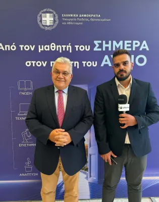 Ο υφυπουργός Παιδείας Νίκος Παπαιωάννου σε δηλώσεις του στον δημοσιογράφο Μιχάλη Τσιλιβάκο στο alfavita.gr