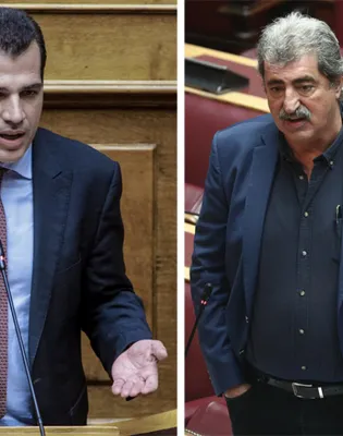 Θάνος Πλεύρης και Παύλος Πολάκης