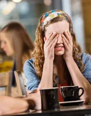 embarassed