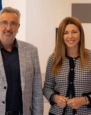ΖΑΧΑΡΑΚΗ ΜΕ ΔΗΜΑΡΧΟ ΑΓΙΟΥ ΔΗΜΗΤΡΙΟΥ