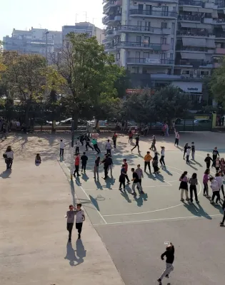 Διάλειμμα σε σχολείο