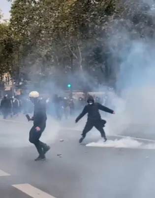 Διαδήλωση στη Γαλλία
