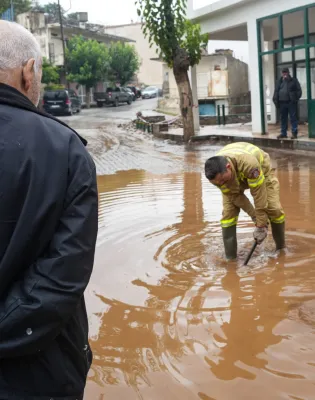 Κακοκαιρία στην Κρήτη