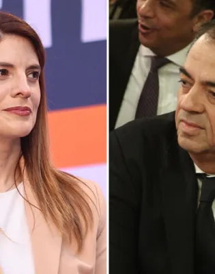 Άννα Παπαδοπούλου και Δημήτρης Κωνσταντόπουλος