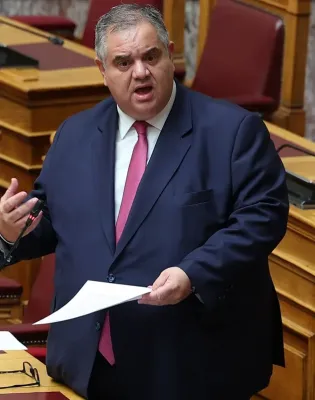 Ο υφυπουργός Εσωτερικών Βασίλης Σπανάκης