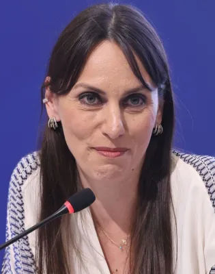 Η υφυπουργός Εσωτερικών Βιβή Χαραλαμπογιάννη