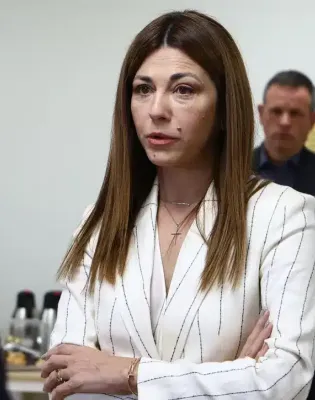Η υπουργός Παιδείας, Θρησκευμάτων και Αθλητισμού, Σοφία Ζαχαράκη