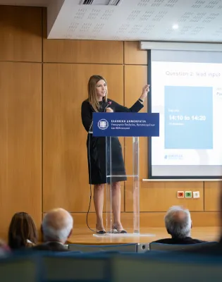 Η Σοφία Ζαχαράκη στο ευρωπαϊκό εργαστήριο για τη μεταρρύθμιση του Λυκείου με τη συμμετοχή της Ευρωπαϊκής Επιτροπής, του ΟΟΣΑ και πέντε ευρωπαϊκών χωρών
