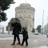χιονι θεσσαλονικη
