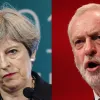 may vs corbyn