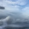 άνεμος σημαία θάλασσα