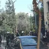ΜΑΤ στον περιβάλλοντα χώρο της ΑΣΟΕΕ